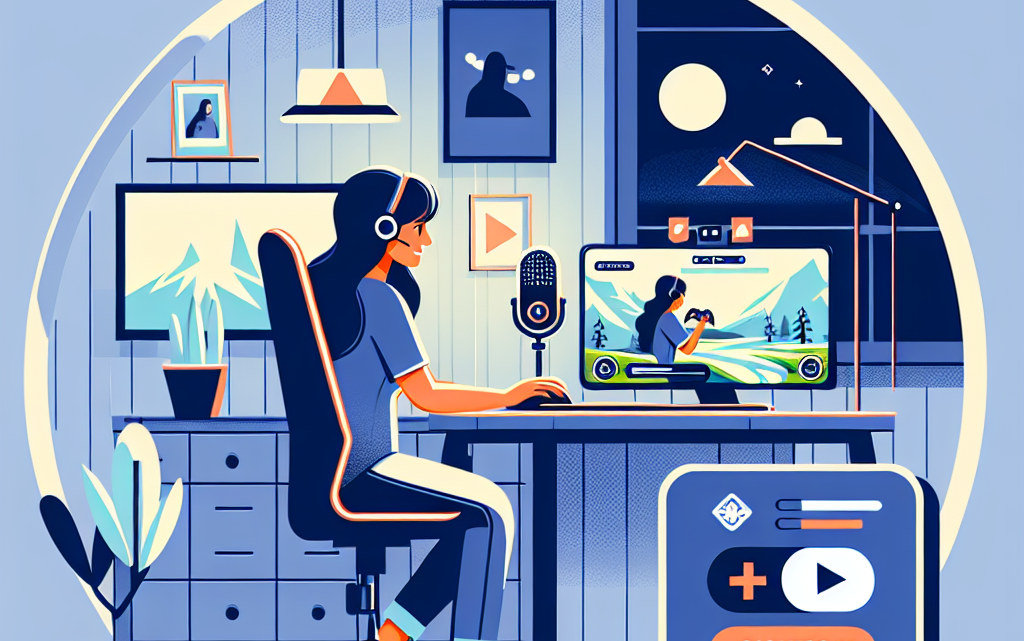 "Guía completa sobre cómo cambiar de juego durante una transmisión en Twitch, mostrando un streamer en acción en su computadora con varios juegos de fondo."
